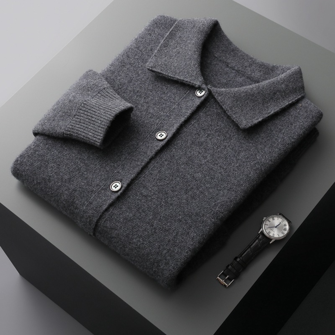 Ruvianne | Women’s Pure Cashmere Knit Cardigan