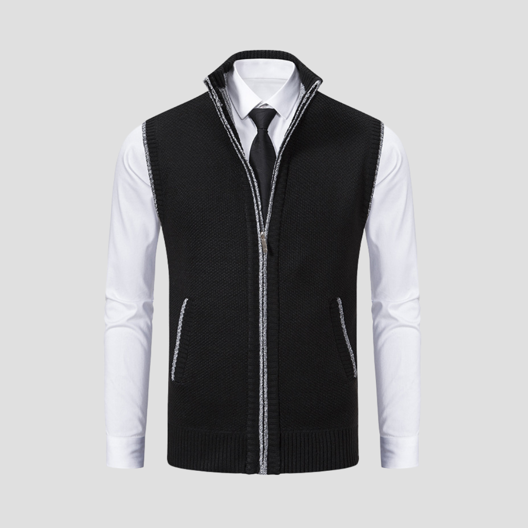 Rheodan | Men’s Knitted Zip Gilet