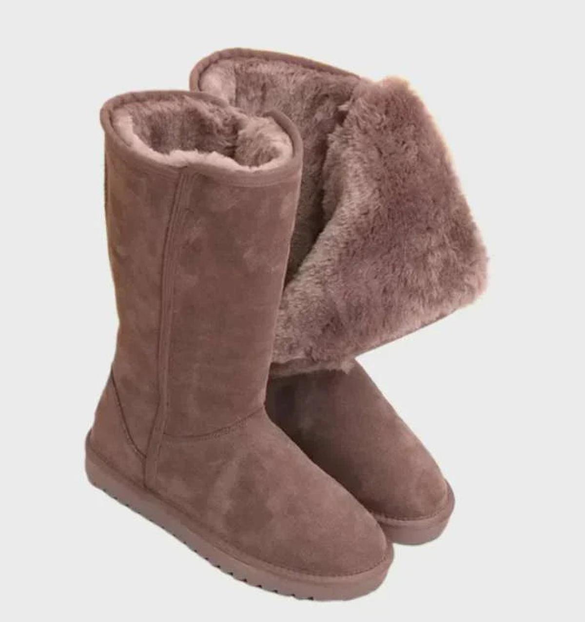 Sofia | Women’s Waterproof Sheepskin Suede Boots