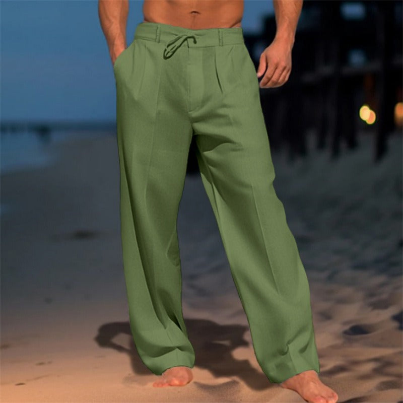 Cavren | Men’s Lightweight Linen Trousers