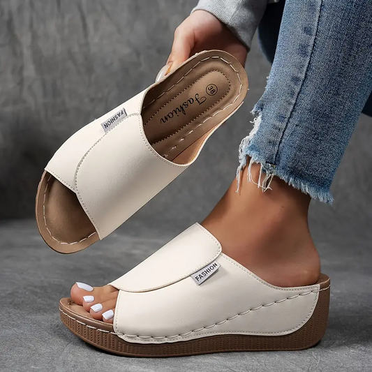 Amy | Women’s Slip-On Wedge Sandals