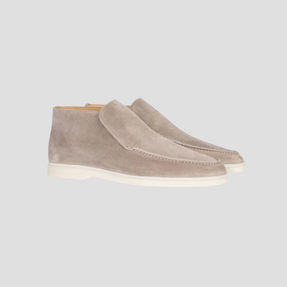 Calverne | Men’s Suede Ankle Loafers