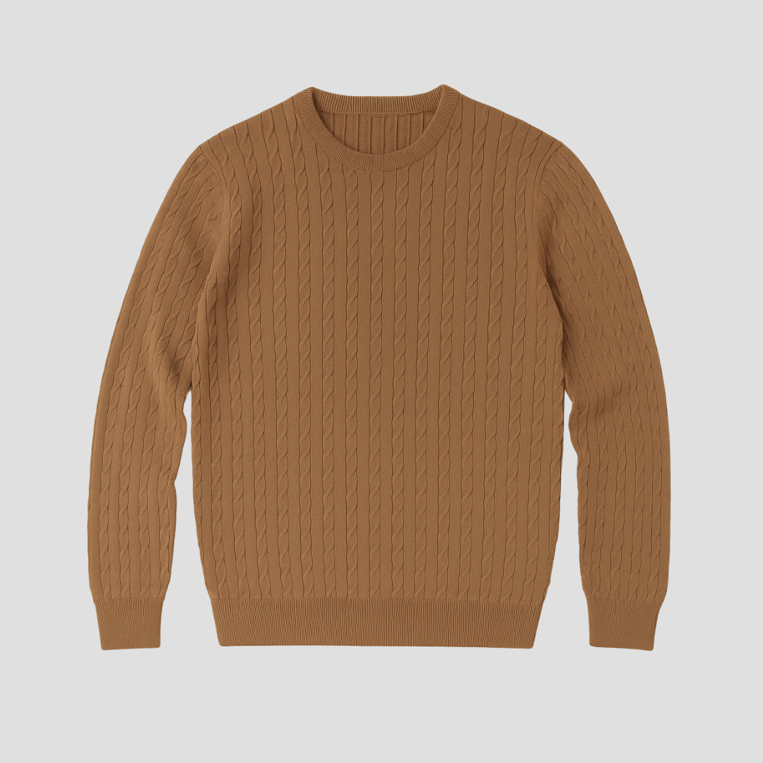 Branwell | Men’s Lightweight Cable Knit Jumper