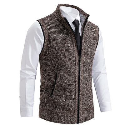 Zylen | Men’s Wool-Blend Knit Vest