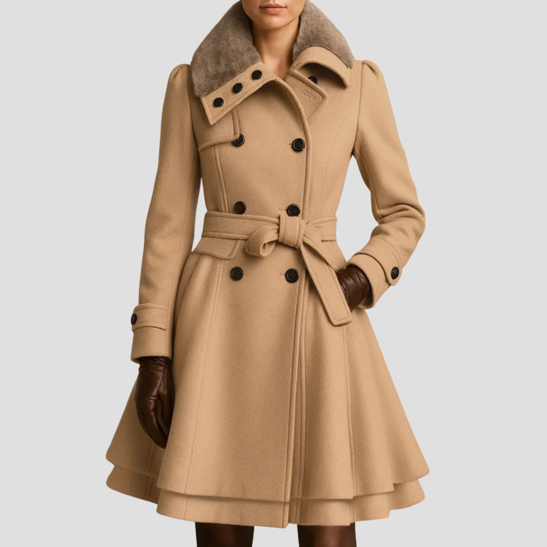 The Elorane | Women’s Wool-Blend Winter Coat