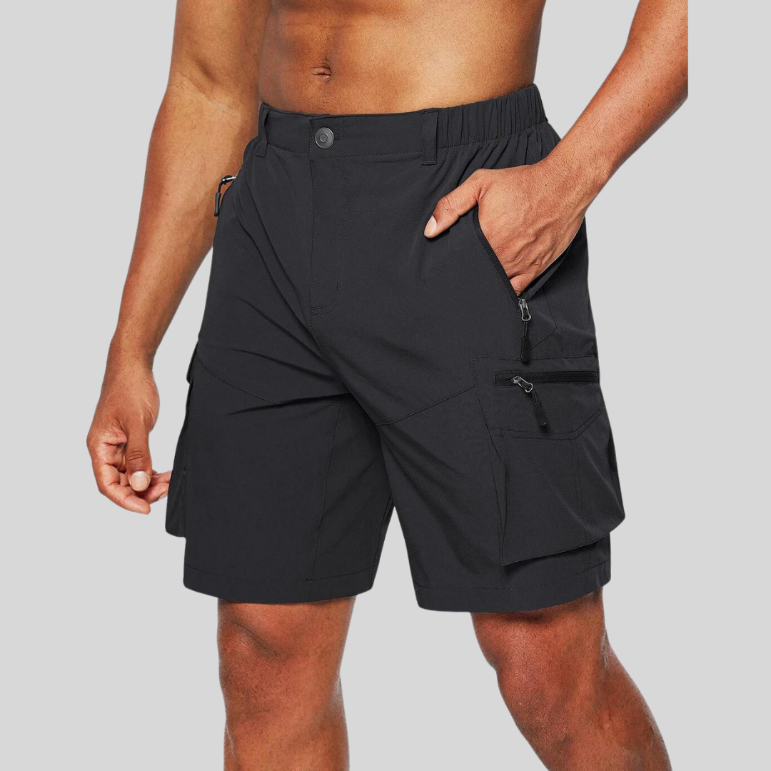 Maddox | Men’s Zip-Pocket Cargo Shorts