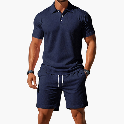 Timothy | Men’s Polo and Shorts Summer Set