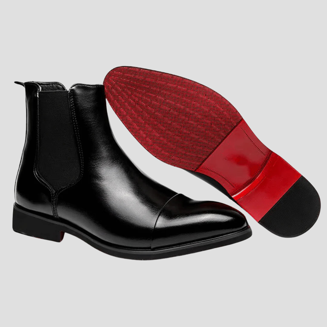 Ashbourne | Men’s Black Leather Chelsea Boots