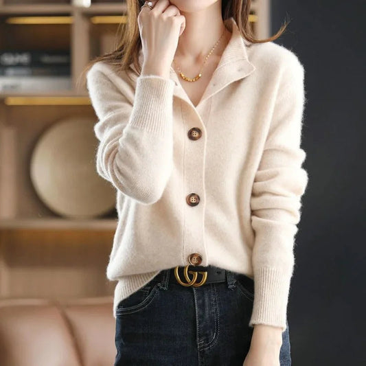 Delyra | Women’s Oversized Button Cardigan