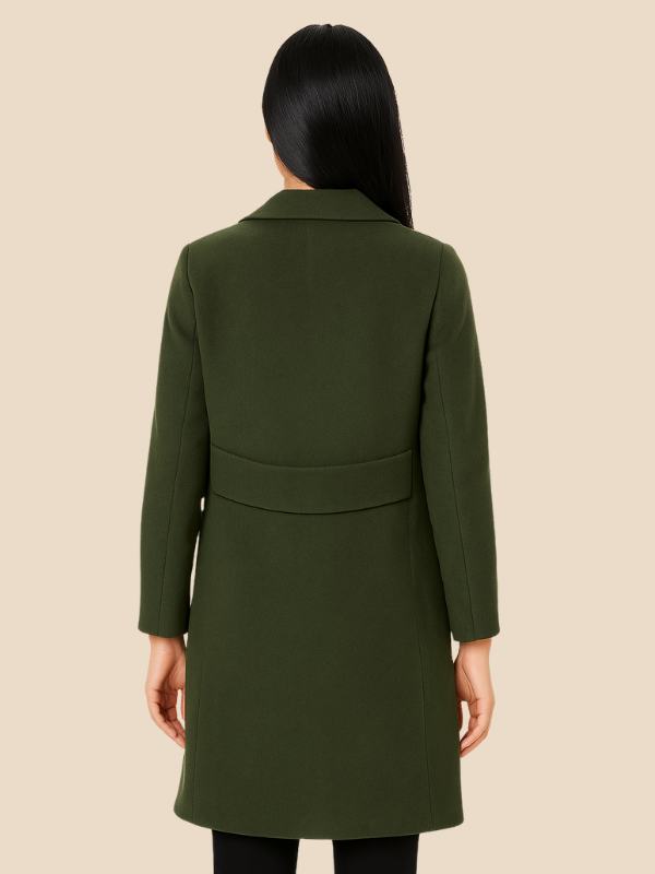 Clara | Women’s Long Double-Breasted Coat