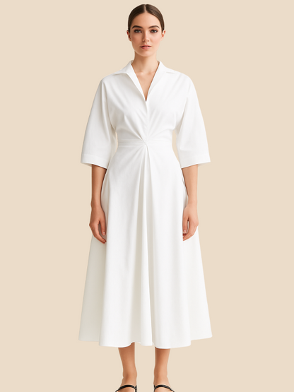 Karina | Women’s Collared Shirt Dress