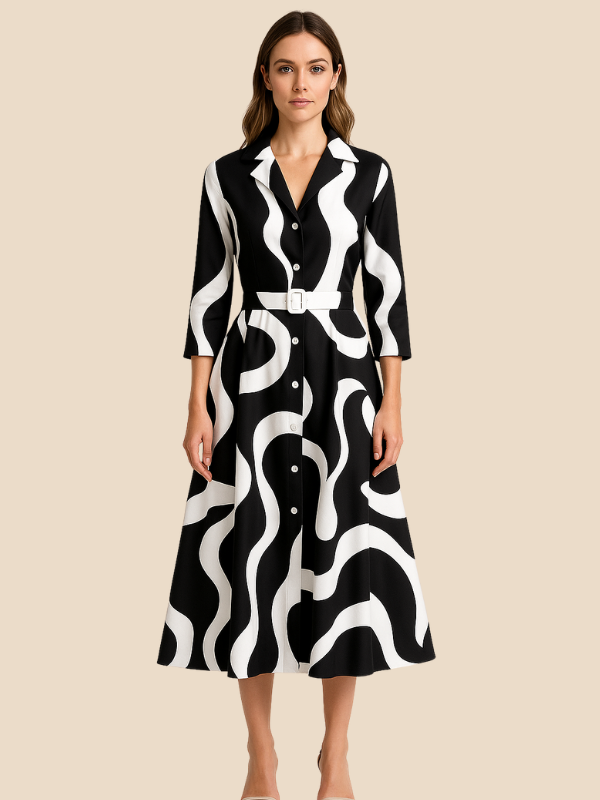 Karina | Women’s Collared Shirt Dress