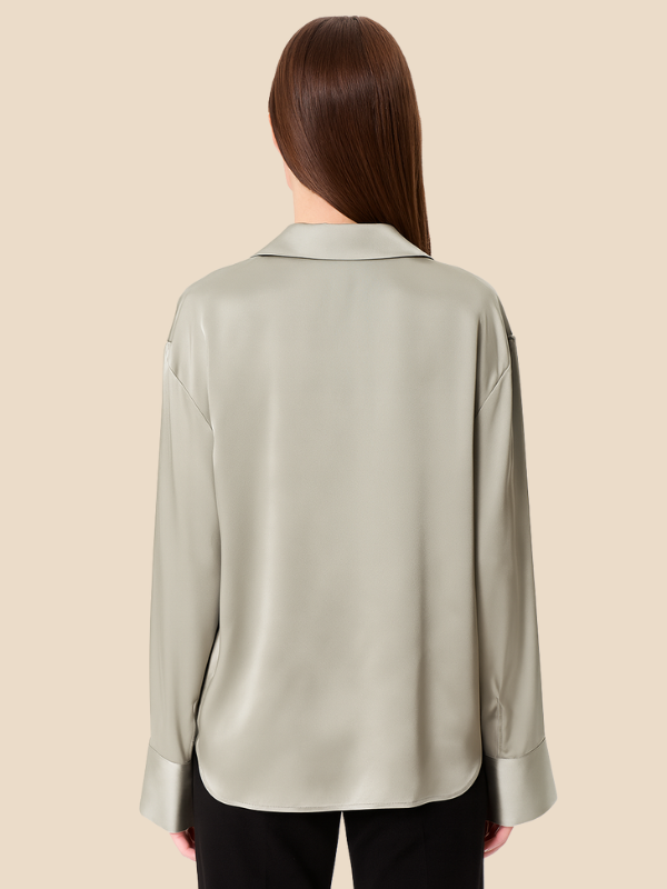 Sydney | Women’s Silk Long-Sleeve Blouse