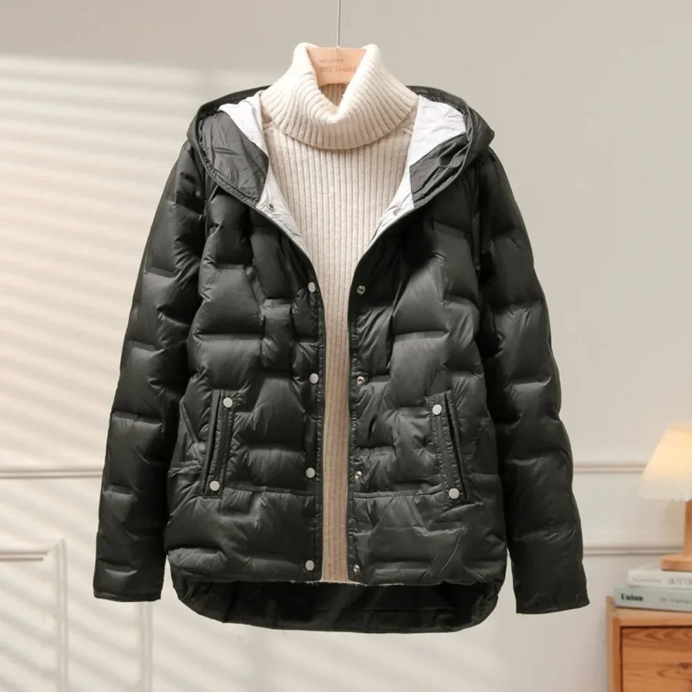 Pavelle | Women’s Duck Down Quilted Puffer Jacket
