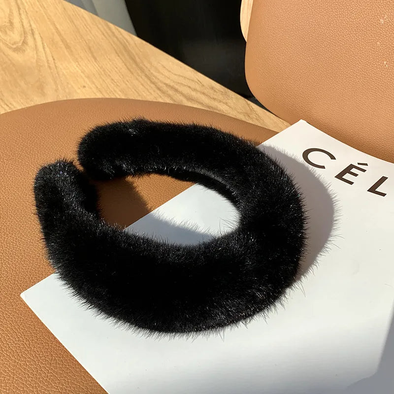 Olyssia | Women’s Luxurious Natural Fur Headband