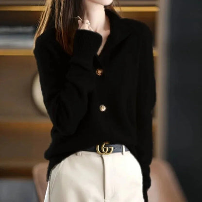 Delyra | Women’s Oversized Button Cardigan