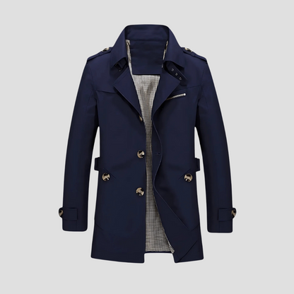 Harrowen | Men’s Classic Cotton Trench Coat