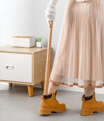 Orren | Handcrafted Beech Wood Long Shoehorn