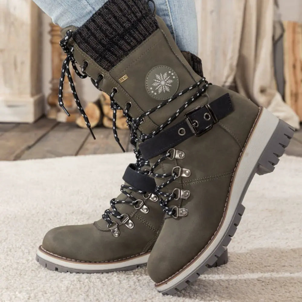 Cambria | Women’s Winter Lace-Up Boots