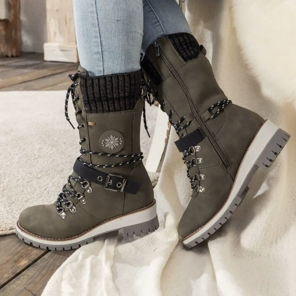 Cambria | Women’s Winter Lace-Up Boots