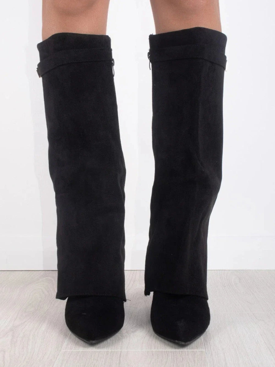 Nyla | Women’s Knee High Flared Boots