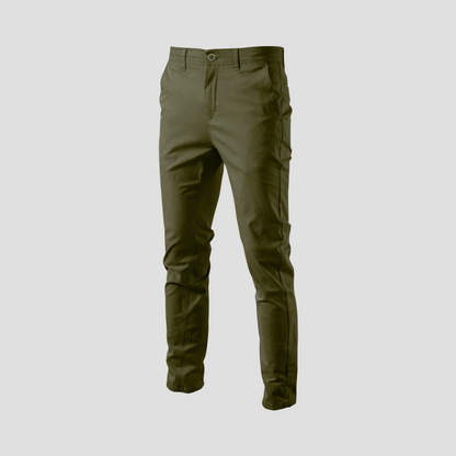 Roventis | Men’s Slim-Fit Chino Trousers