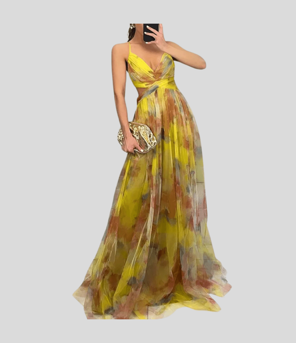 Isadora | Charming Floral Maxi Dress