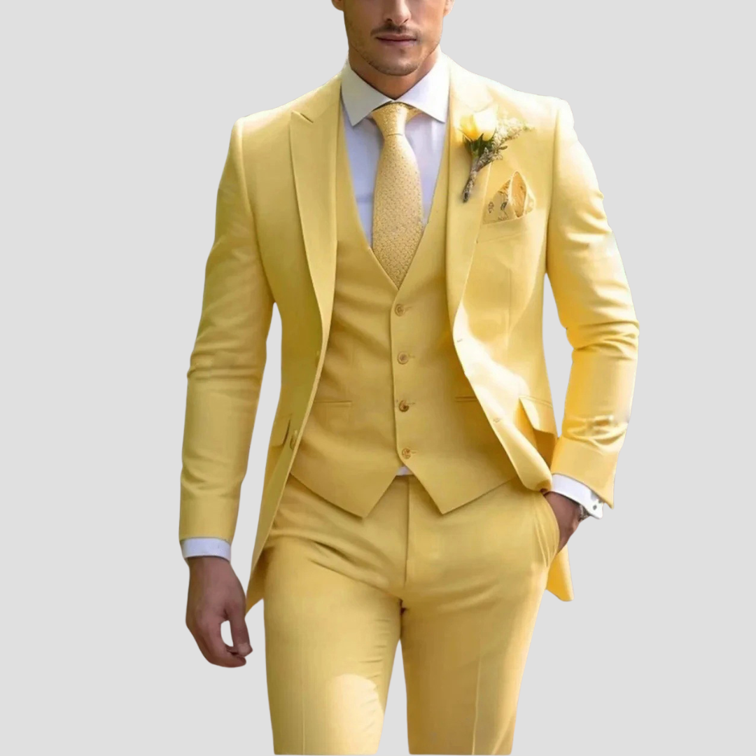 Arvain | Men’s Classic Three-Piece Suit
