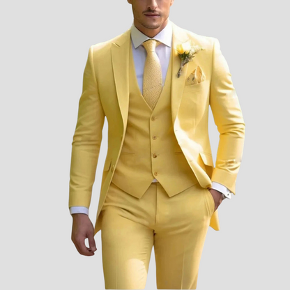 Arvain | Men’s Classic Three-Piece Suit