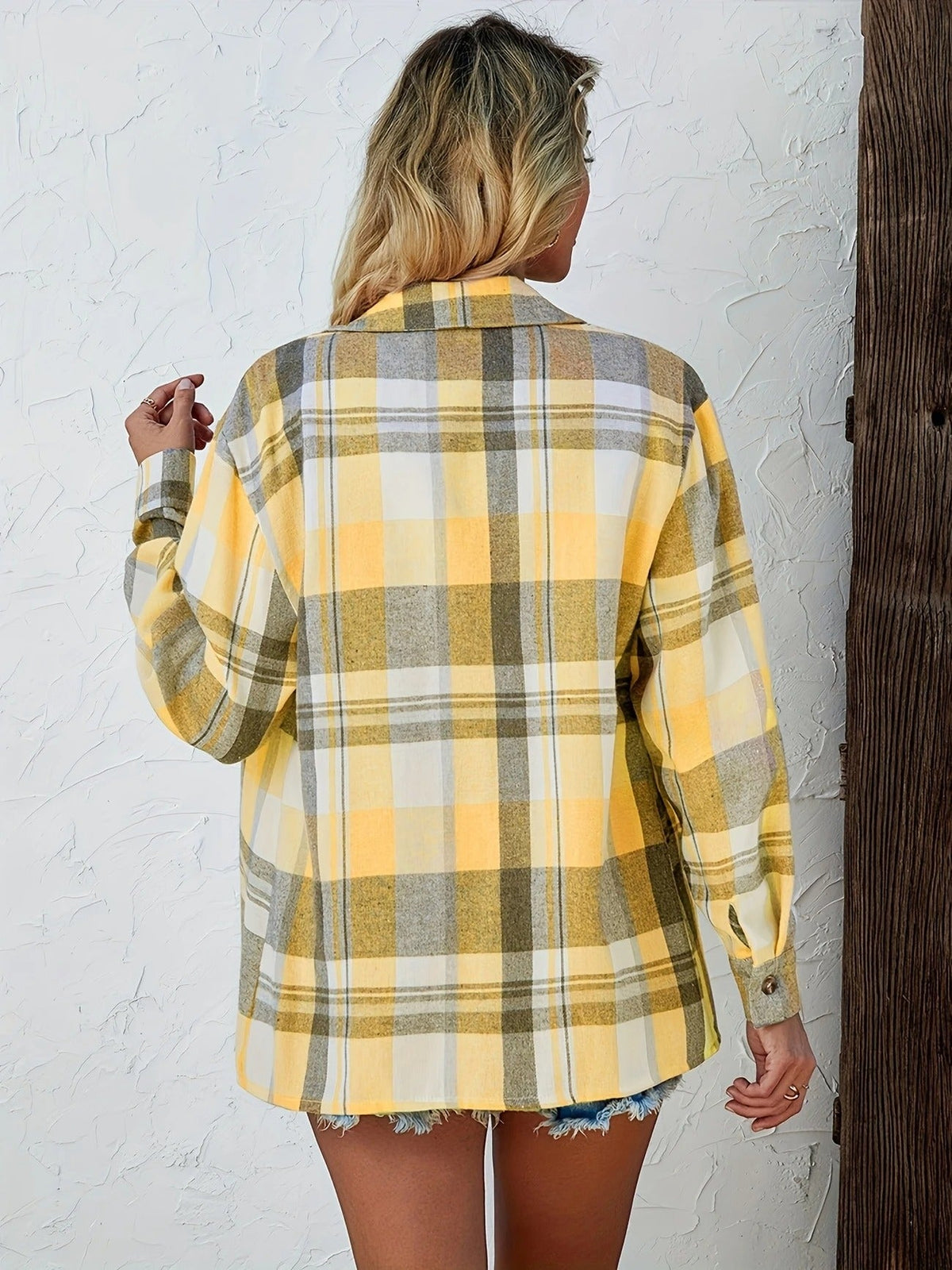Daphne | Women’s Soft Plaid Layering Shirt