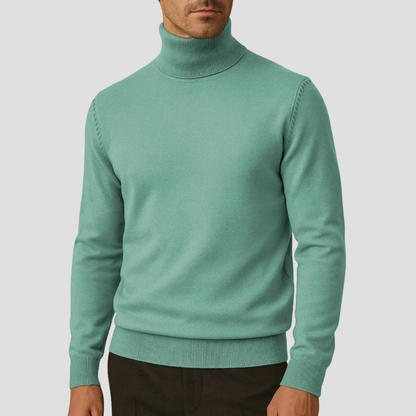 Harlowe | Men’s Slim-Fit Turtleneck Knitted Jumper