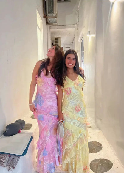 Marielle | Women’s Ruffle Maxi Dress