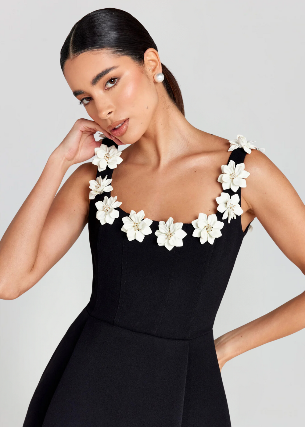 Anaya Bloom | Women’s Fit-and-Flare Mini Dress