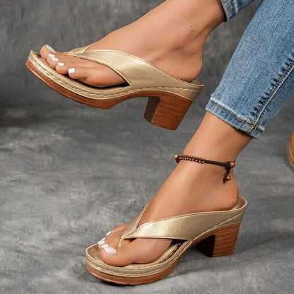 Kaylani | Women’s Platform Flip-Flop Sandals