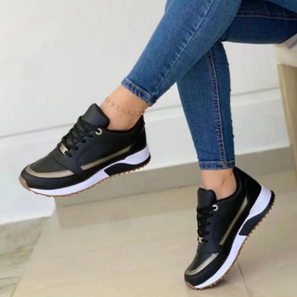 Orlina | Women’s Beige Slip-On Sneakers