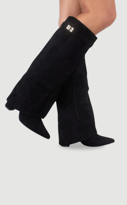 Nyla | Women’s Knee High Flared Boots
