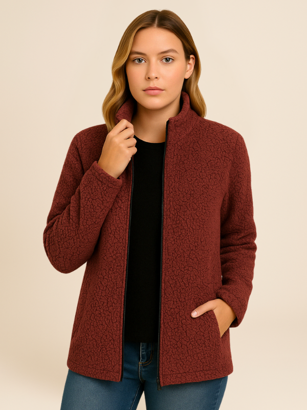 Noelle | Women’s Fleece Zip-Up Jacket