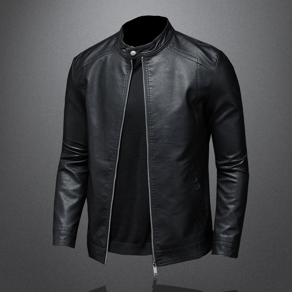 Chaz | Men’s Leather Moto Jacket