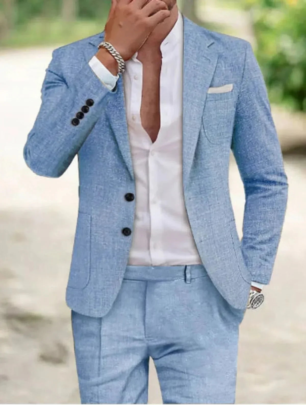 Hugo | Men’s Lightweight Linen Suit