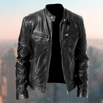 Nico | Men’s Slim-Fit Leather Jacket
