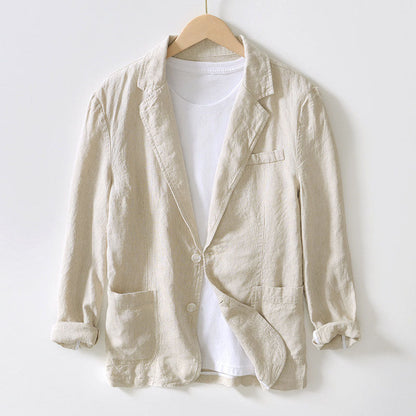 Waylon | Men’s Tuscan Linen Blazer