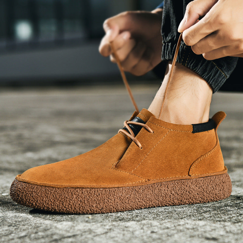 Oscar | Men’s Mid-Top Lace-Up Loafers