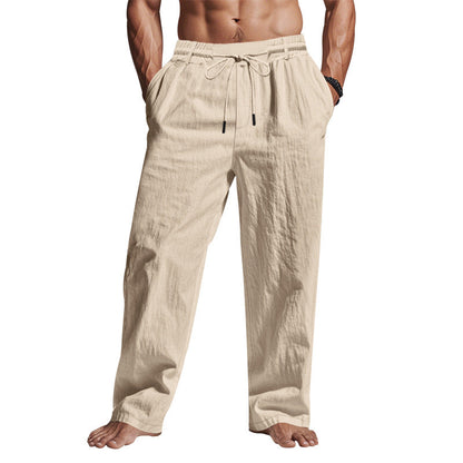 Orlen | Men’s Relaxed Fit Linen Pants