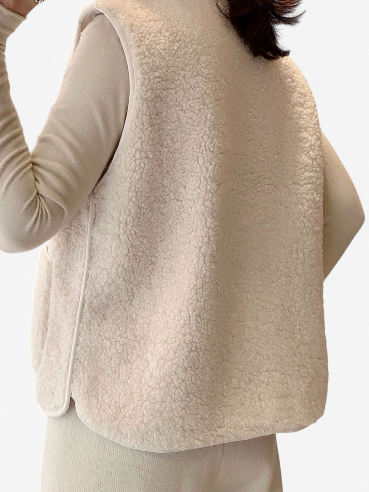 Marisol | Women’s Sleeveless Button-Down Gilet Vest