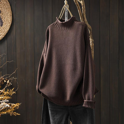 Elise | Oversized Waffle Knit Sweater