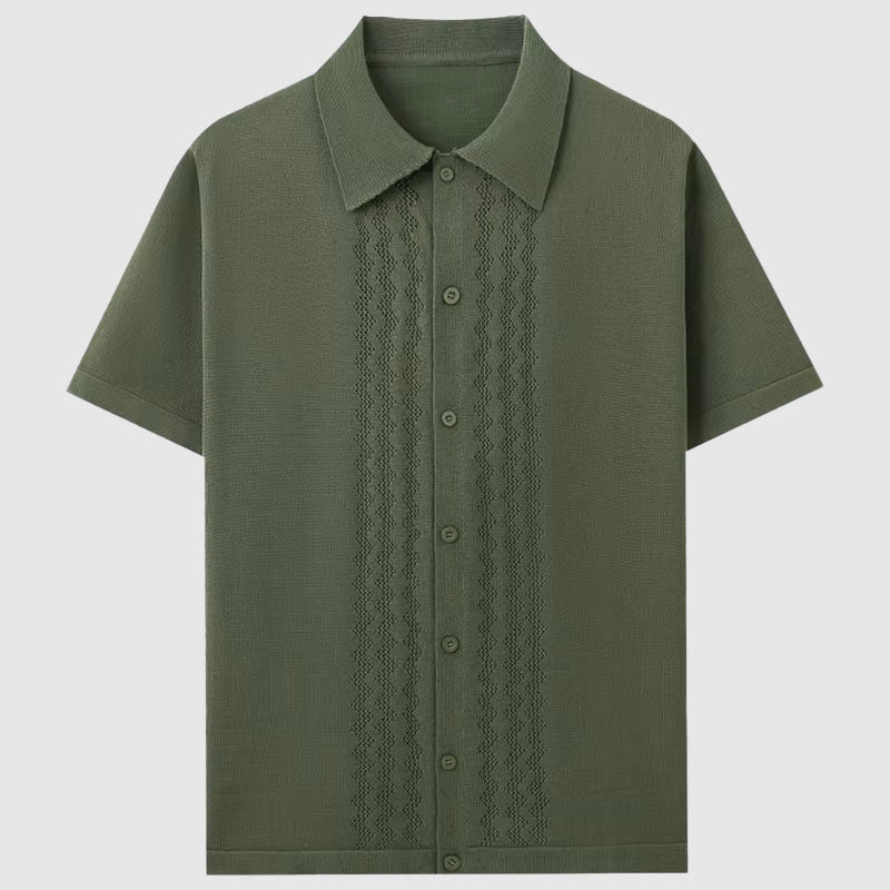 Enzo | Men’s Summer Knitted Shirt