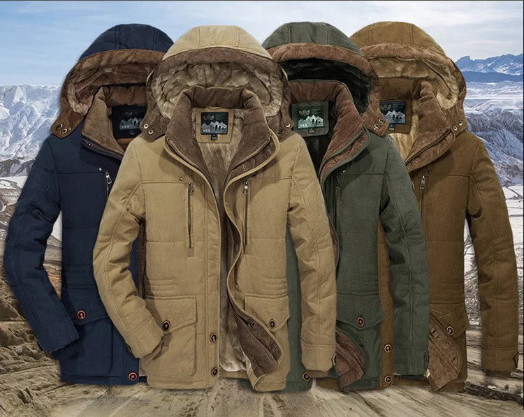 Cyrus | Men’s Hooded Winter Jacket