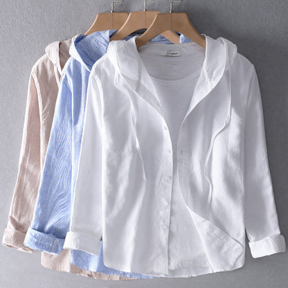 Axton | Men’s Hooded Shirt