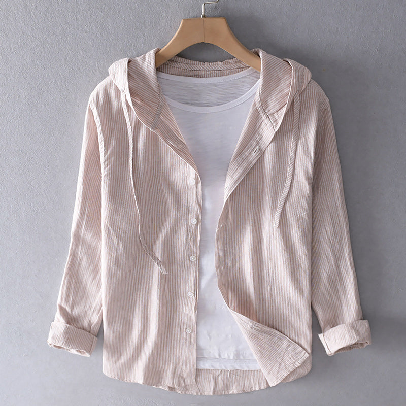 Axton | Men’s Hooded Shirt