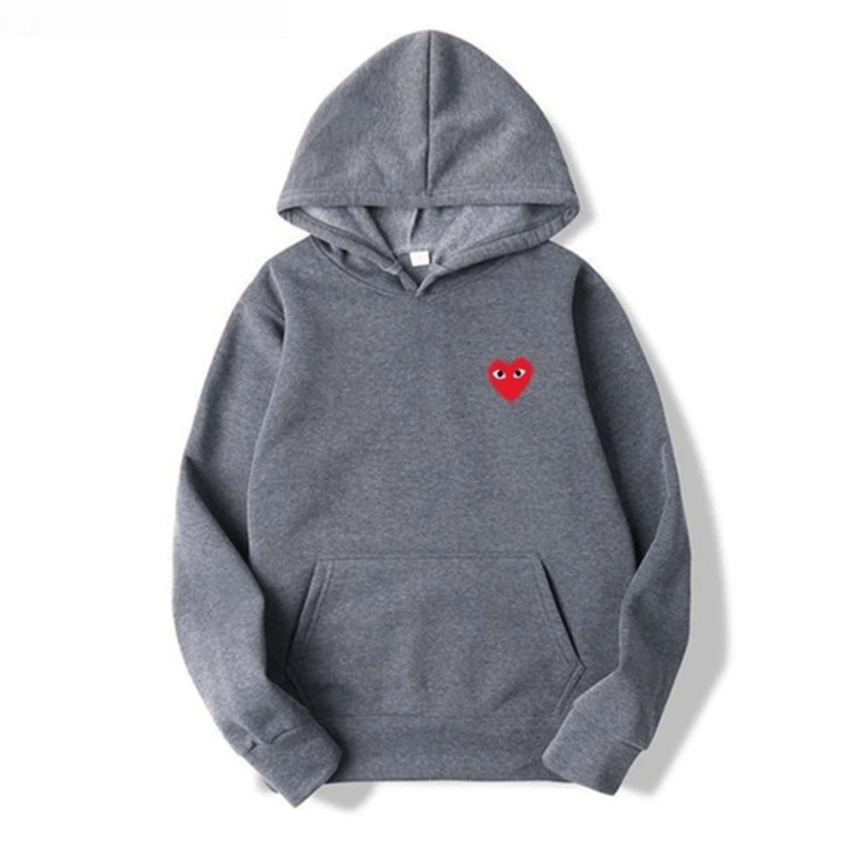 Amora | Unisex Cotton Heart-Logo Hoodie